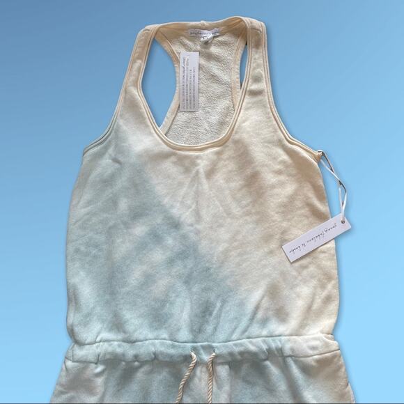 YOUNG FABULOUS BROKE NEW EBERHART TIE DYE TERRY JUMPSUIT LARGE - Picture 3 of 5